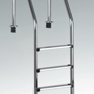 Tiefbeckenleiter Edelstahl