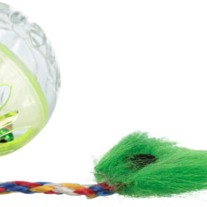 Rasselbälle mit Spielschwanz Ø4cm Set