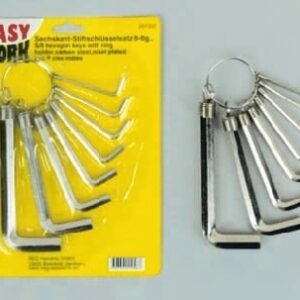 Easy Work Sechskant-Stiftschlüsselsatz 8teilig