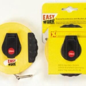 Easy Work Kapselbandmass mit Kurbel, 20m lang