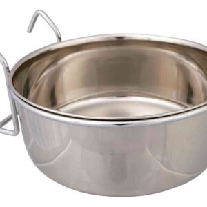 Napf mit Halter, Edelstahl