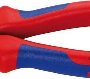 Kraft-Kombinationszange verchromt mit Mehrkomponenten-Griffen 225mm KNIPEX