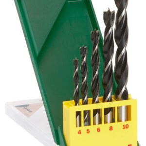 Holzspiralbohrer-Set, 5-teilig