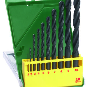 HSS-R Stahlbohrer-Set, 10-teili