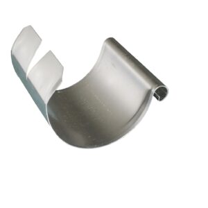 Rinnenverbinder halbrund zum Ankleben