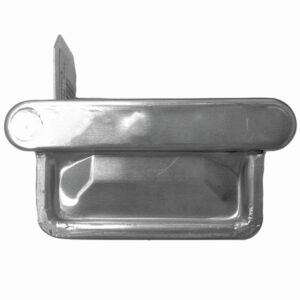 Kastenrinnenendstück zum Ankleben alu-natur, RG 70, 10-teilig