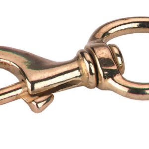 Karabinerhaken, Messing