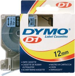 45016 Schriftbänder schwarz/blau 12mmx7m Dymo 1 Stück
