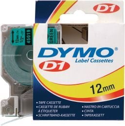 45019 Schriftbänder schwarz/grün 12mmx7m Dymo 1 Stück
