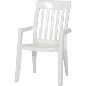 Stapelsessel  Palma , weiß