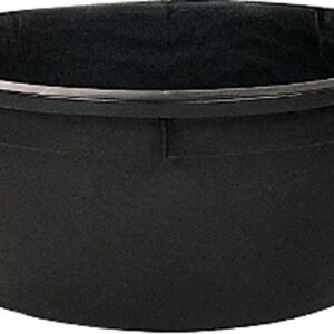 Spezialkübel rund schwarz, 150 l