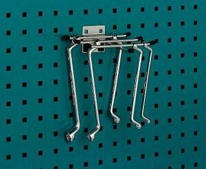 Sechsfachhalter B170mm 6 Halter 80mm 1 Stück