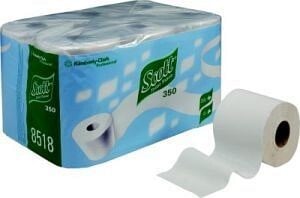 SCOTT 350 Toilet-Tissue 3lagig hochweiß 12x350 Blatt