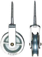 Waschseilrolle Nr. 5000 60mm mit Gussrolle