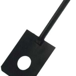 Mörtelspaten schwarz lackGasborhstiel, 180 x 230mm