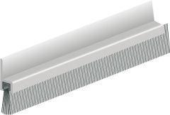 Türbodendichtung alu IBS 31 100cm mit PP Bürste
