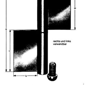 Konstruktionsbänder blank KO 4 140/ 4 mm