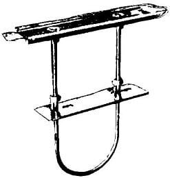 Heizkörper-Konsole Nr. 36970 verzinkt 190mm