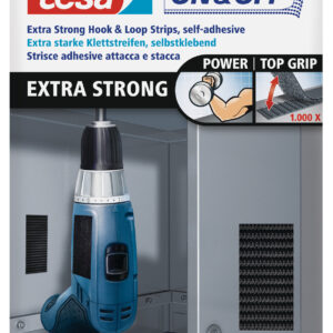 Tesa On and Off Extra Stark Klettstreifen