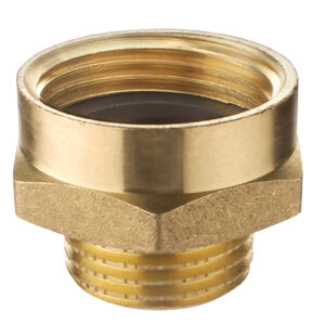 Messing Übergangs-Stück 3/4IG x 1/2AG