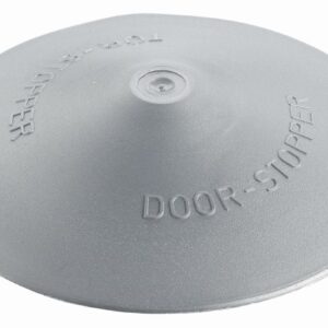 Kunststoff-Türstopper, Ø 120 x 2-25 mm, Kunststoff, grau