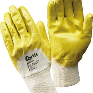 Handschuh Mechanic, Nitril, Gr. 8, gelb, FORTIS