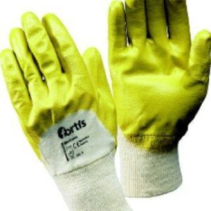 Handschuh Mechanic, Nitril, Gr. 7, gelb, FORTIS