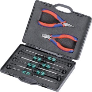 Elektronikzangen-Set Knipex 8-teilig