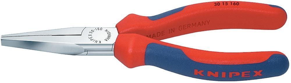Langbeckzange Form1 flachForm1 mit Griffen mit PVC-Überzug 160mm KNIPEX