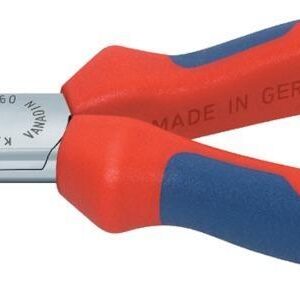 Langbeckzange Form2 verchromt mit Mehrkomponenten-Griffen 160mm KNIPEX