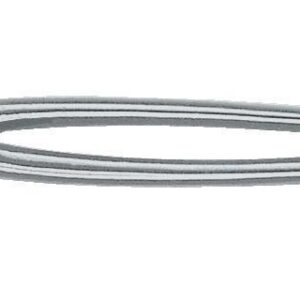 Goldschmiedeschere gebogen vernickelt mit Griffaugen 175mm Erdi