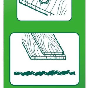 Laubsägeblatt für Holz