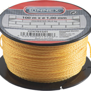 Maurerschnur, PE, Ø1,0mmx100m, gelb