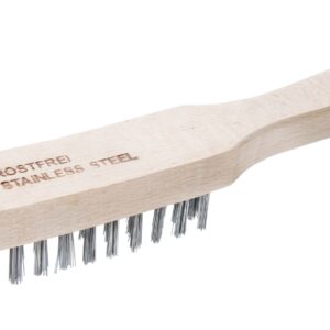 Stahl-Drahtbürste rostfrei