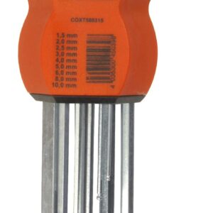 Stiftschlüsselsatz lang 1,5-10mm 9-teilig