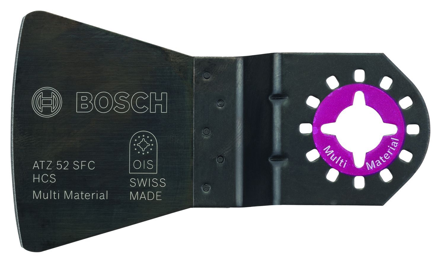 Schaber HCS, ATZ 52 SFC, DIY, flexibel gekröpft, 45 x 52 mm