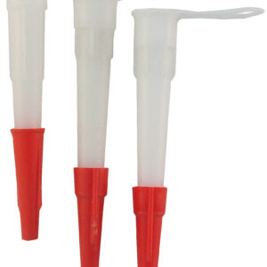 Kartuschen-Ersatzdüsen mit Halter und Kappe, 3Stück