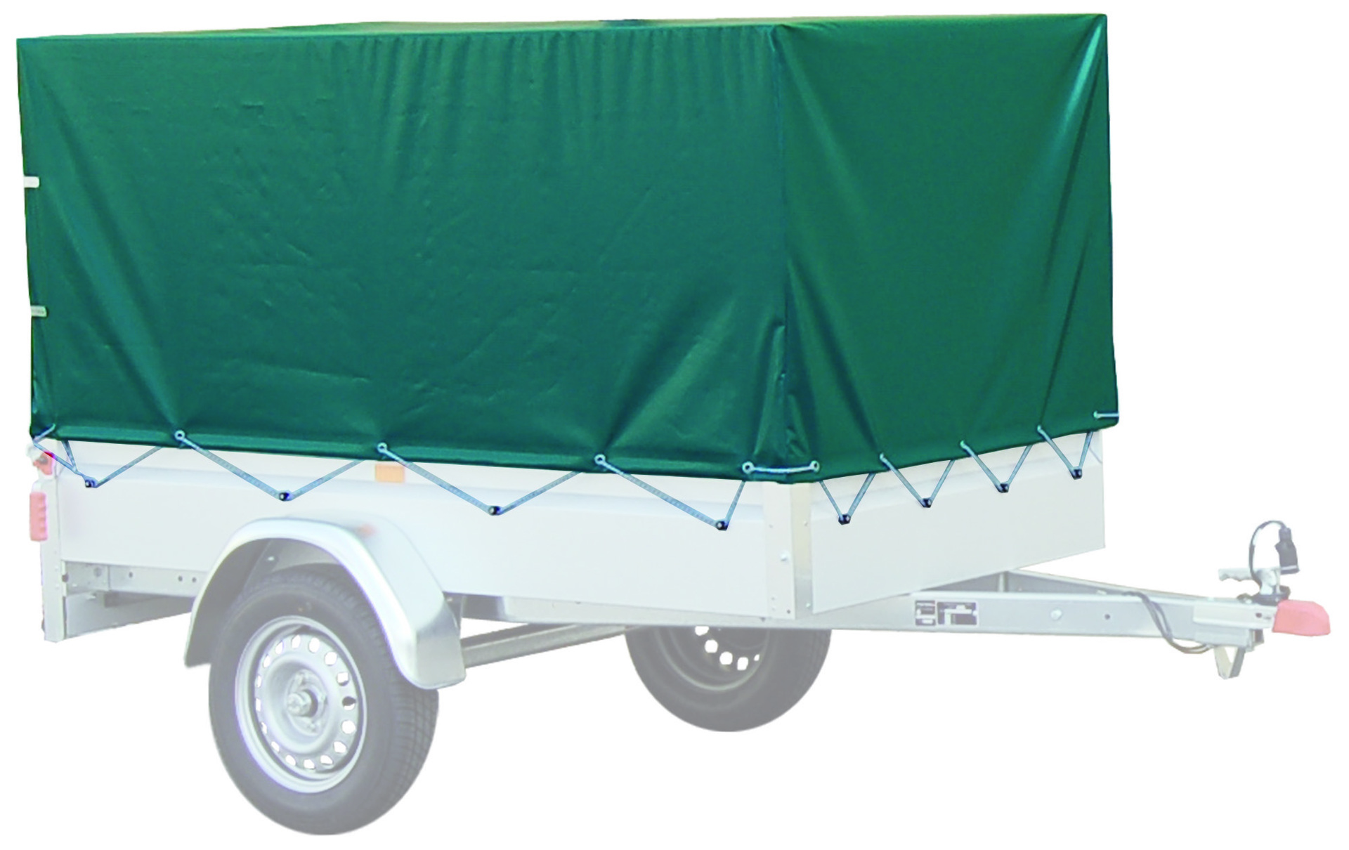 Hochplane und Hochspiegel im Set für PKW Anhänger BASIC 750 / 850 / 1000 / AN 750