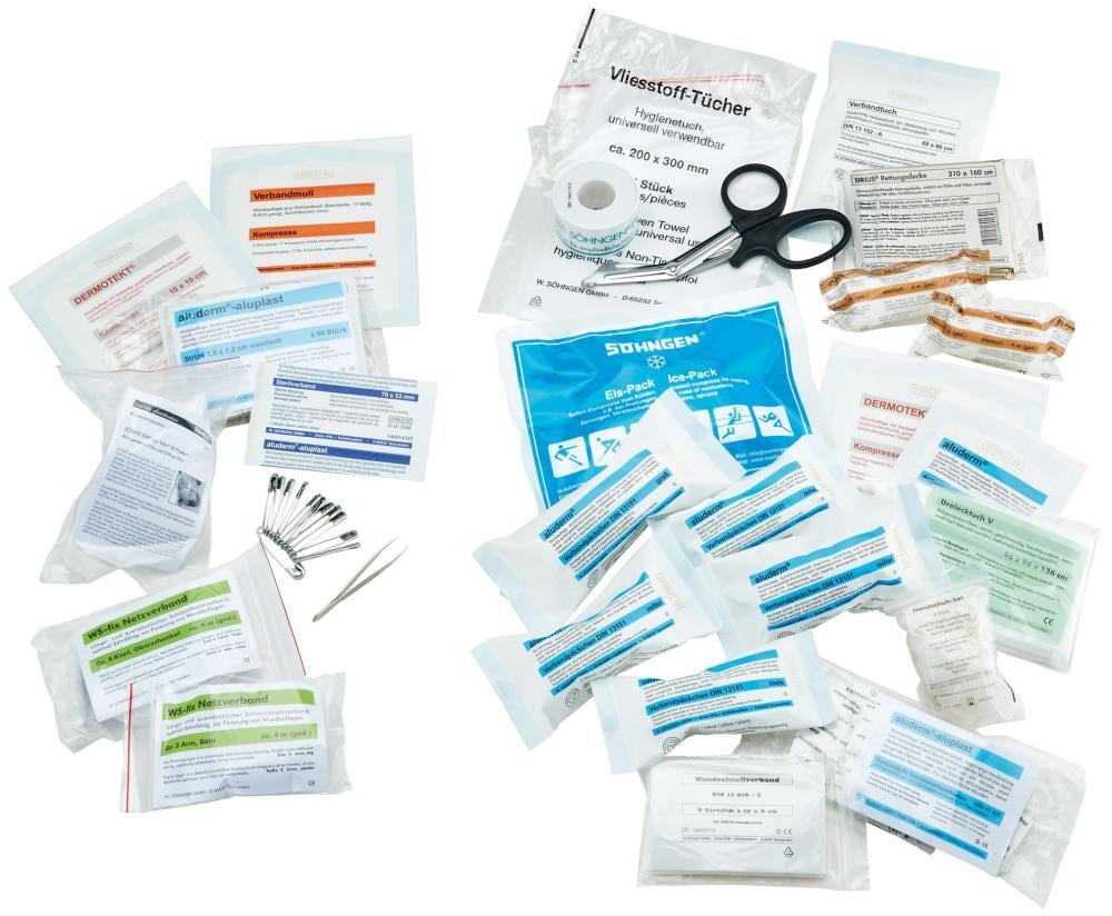 1732540 original fuellung mit erweiterungs set fuer erste hilfe koffer san