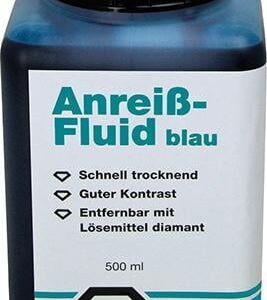 Anreiß-Fluid 500ml blau DIAMANT