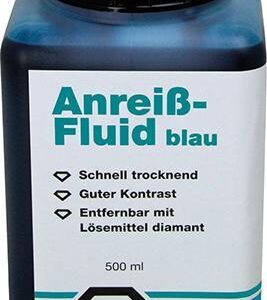 Anreiß-Fluid 500ml rot DIAMANT