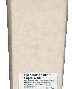 Schleif- und Polierpaste 900g supra-weiß diamant