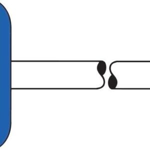 Mehrbereichs-Blindniet Stahl/Stahl4 x13mm Grosskopf Gesipa 500 S