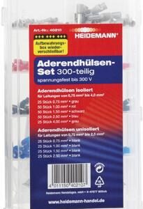 Aderendhülsen Set 300 St. Box, wiederverw.