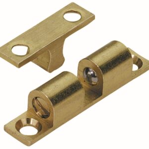 Kugelschnäpper 43 mm, Messing, matt