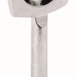 Buntbart-Schlüssel, 65 x 4 mm, Stahl, vernickelt