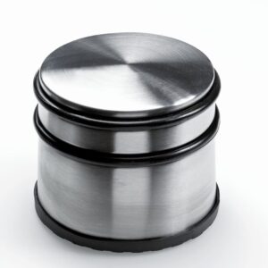 Türstopper, Ø 88/92 x 76 mm, Stahl, Edelstahl Optik