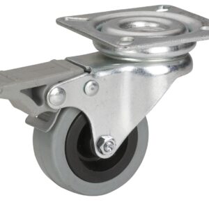 App.-Lenkrolle 50x19mm Gl,Platte