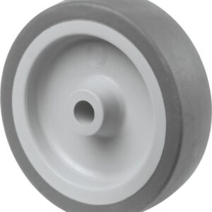 Gummirad 125 mm Gummi/Kunststoff