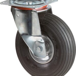 Lenkrolle 200mm L400.C90 Platte,Luftrad,RL L400.C90.200